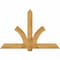 Ekena Millwork Redmond Rough Sawn Timber Gable Bracket, Western Red Cedar, 72"W x 48"H x 6"D x 6"F, 16/12 Pitch GBW072X48X0606RED00RWR - alternate 1